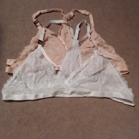 Two Rose +Vine bralettes - Picture 1 of 4